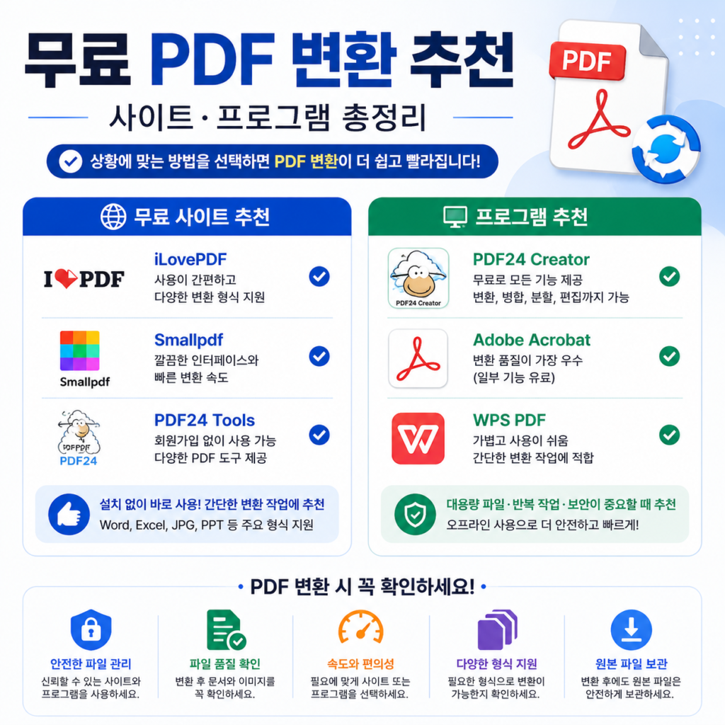 [이미지4]

무료 PDF 변환 추천

사이트·프로그램 총정리