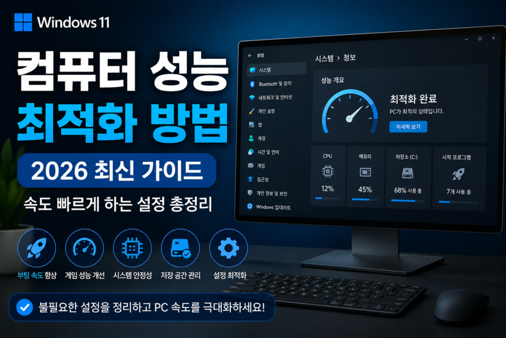 컴퓨터 성능 최적화 설정 화면

computer-performance-optimization-guide.webp